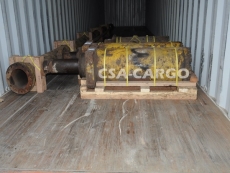 STEEL SPARE PART IN CONTAINER
