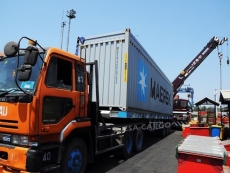 STEEL PIPE IN CONTAINER IS READY TO DELIVERED